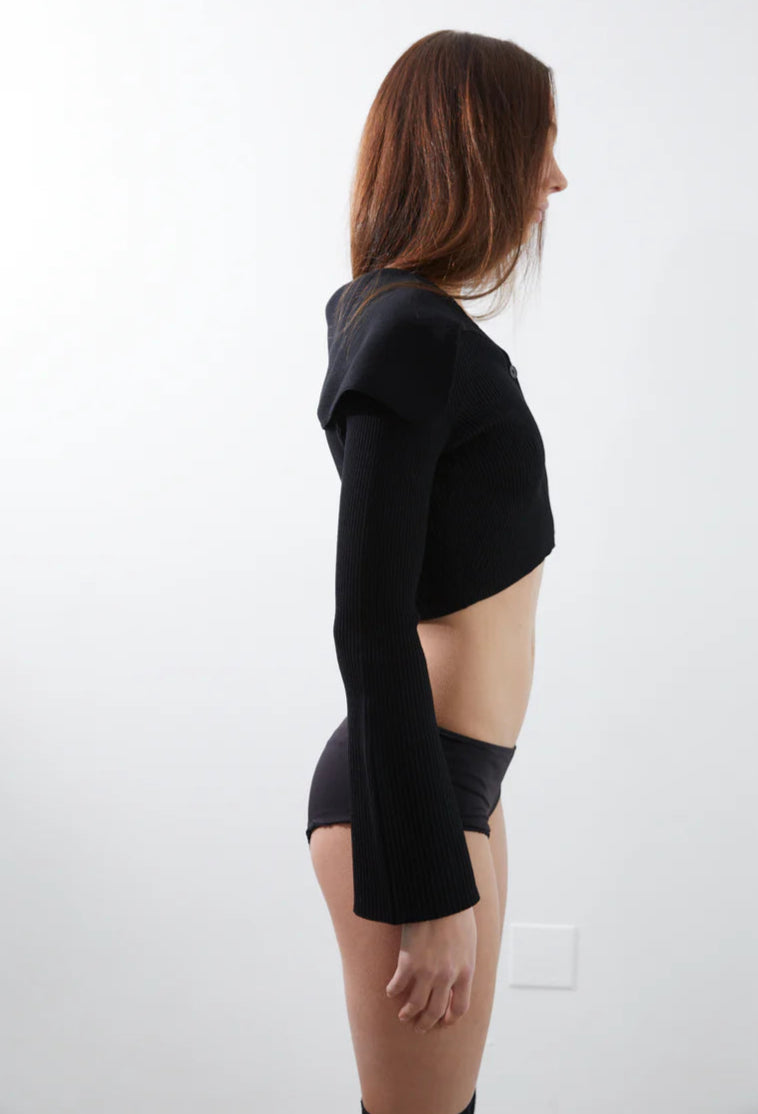 Saintt Sinners Libra Crop Cardigan (Color Options) - clever alice