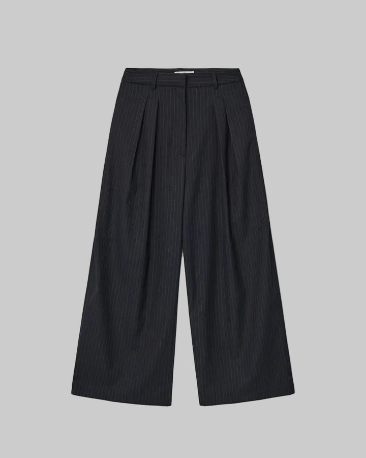 Clever Alice Curved Wide Stripe Pants