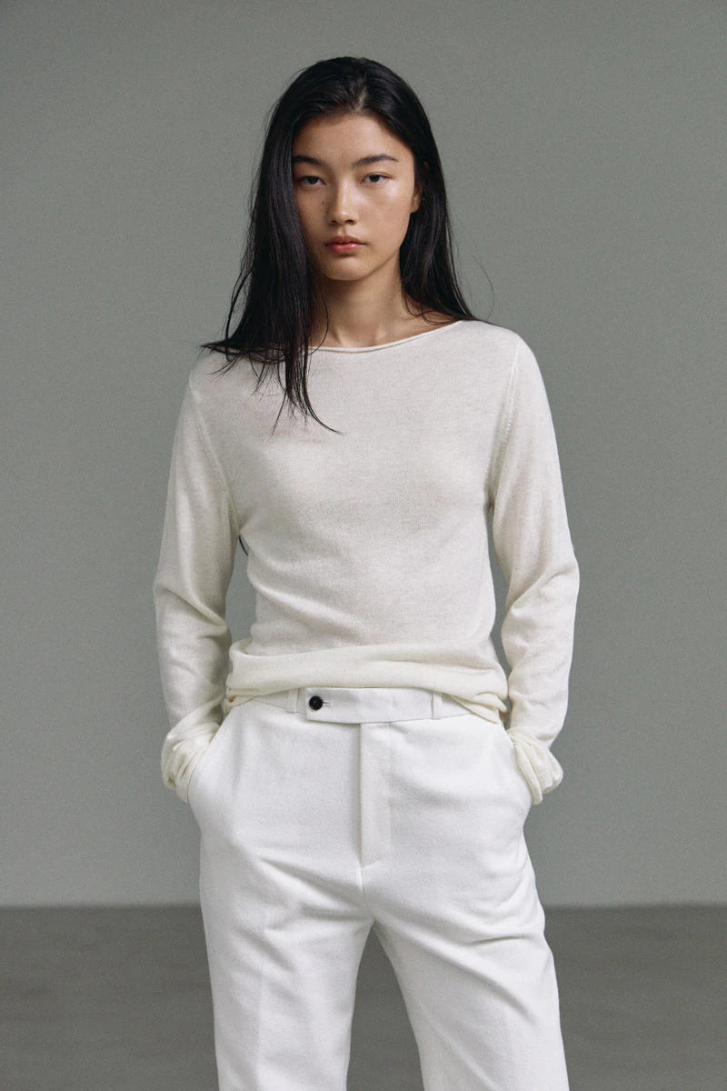 Clever Alice Dekki Boatneck Knit Top