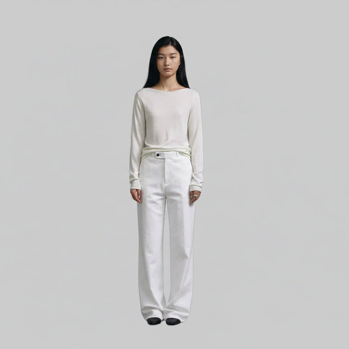 Clever Alice Dekki Boatneck Knit Top
