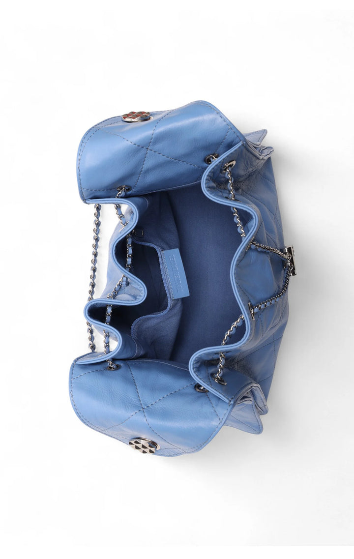 Walter Baker Valeria Quilted Bucket, Aqua Rush
