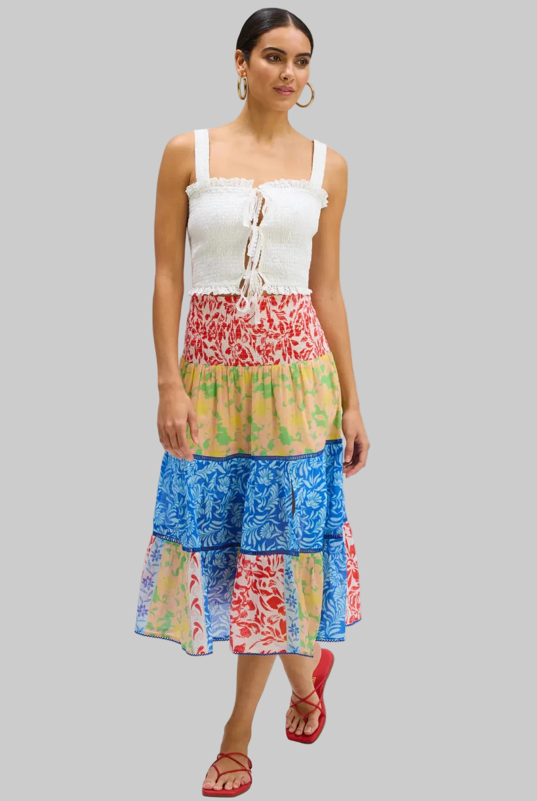 Allison Chase Midi Skirt - clever alice