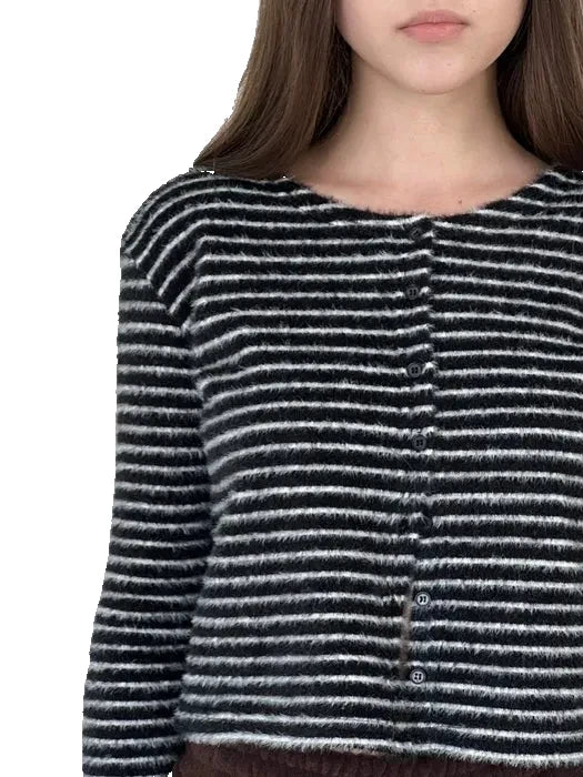 Another Avenue Newelle Stripe Cardigan - clever alice
