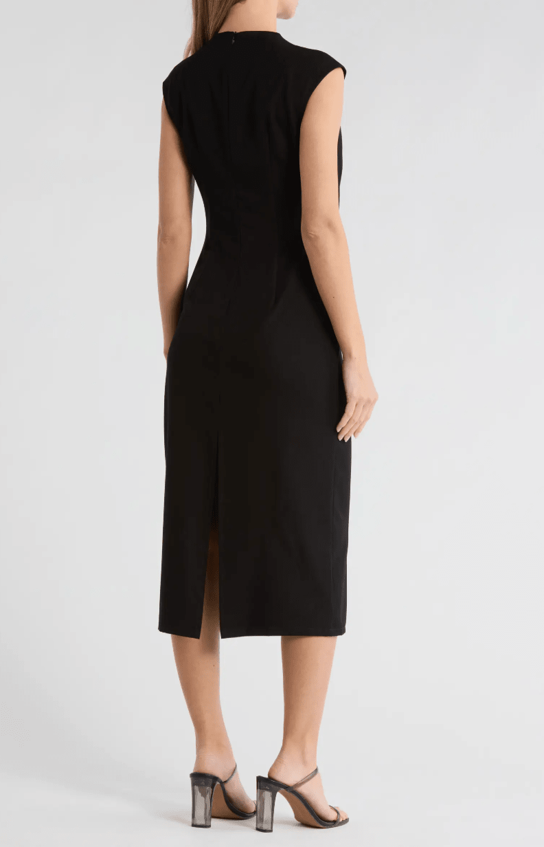 Area Stars Charmi Cap Sleeve Midi Dress - clever alice