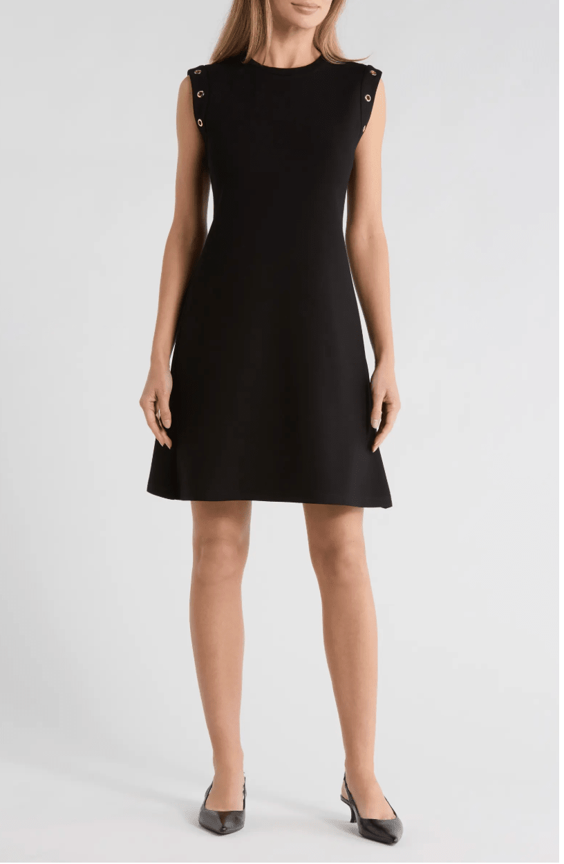 Area Stars Grommet Dress - clever alice