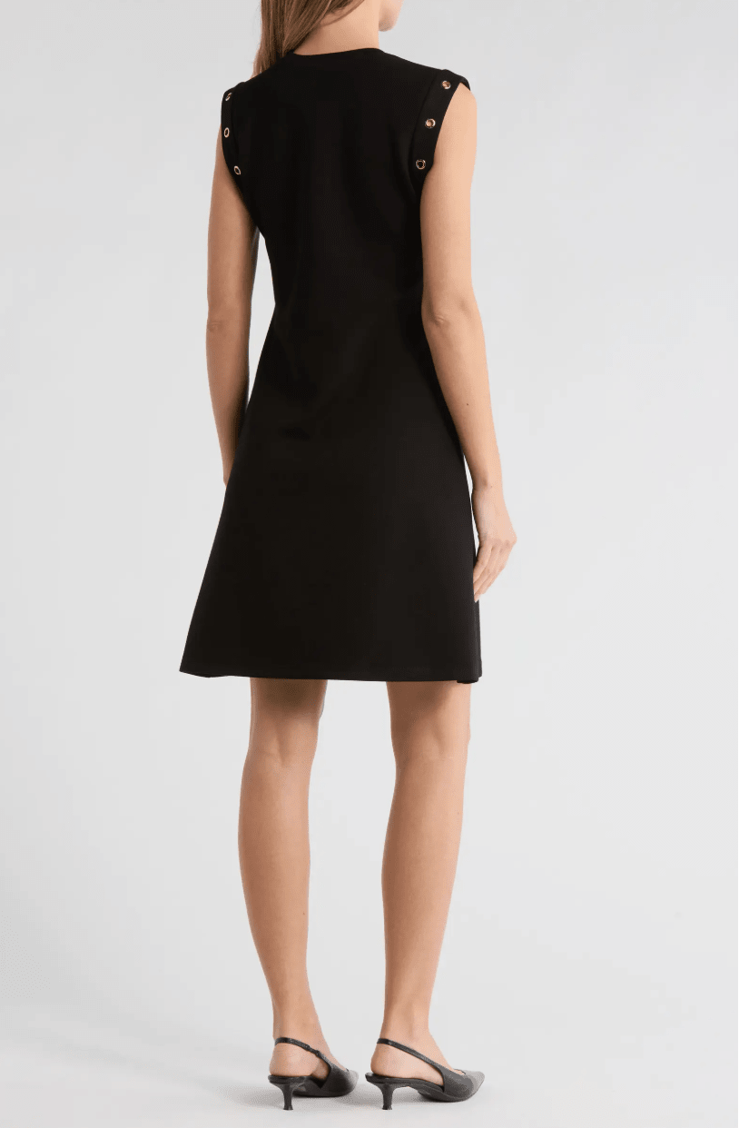 Area Stars Grommet Dress - clever alice