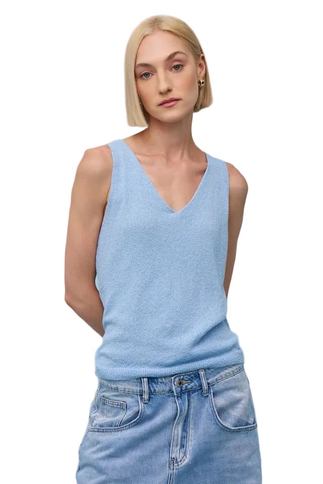 Astrid Amelia Tank (Black) - clever alice