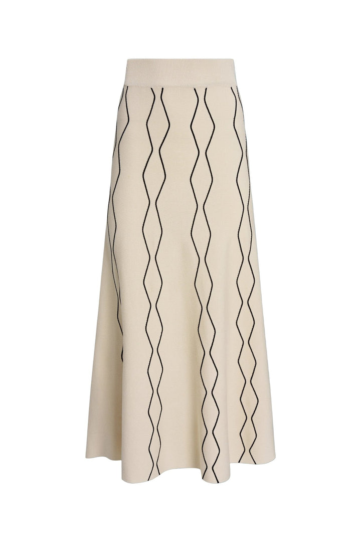 Astrid Azzura Skirt in Cream - clever alice