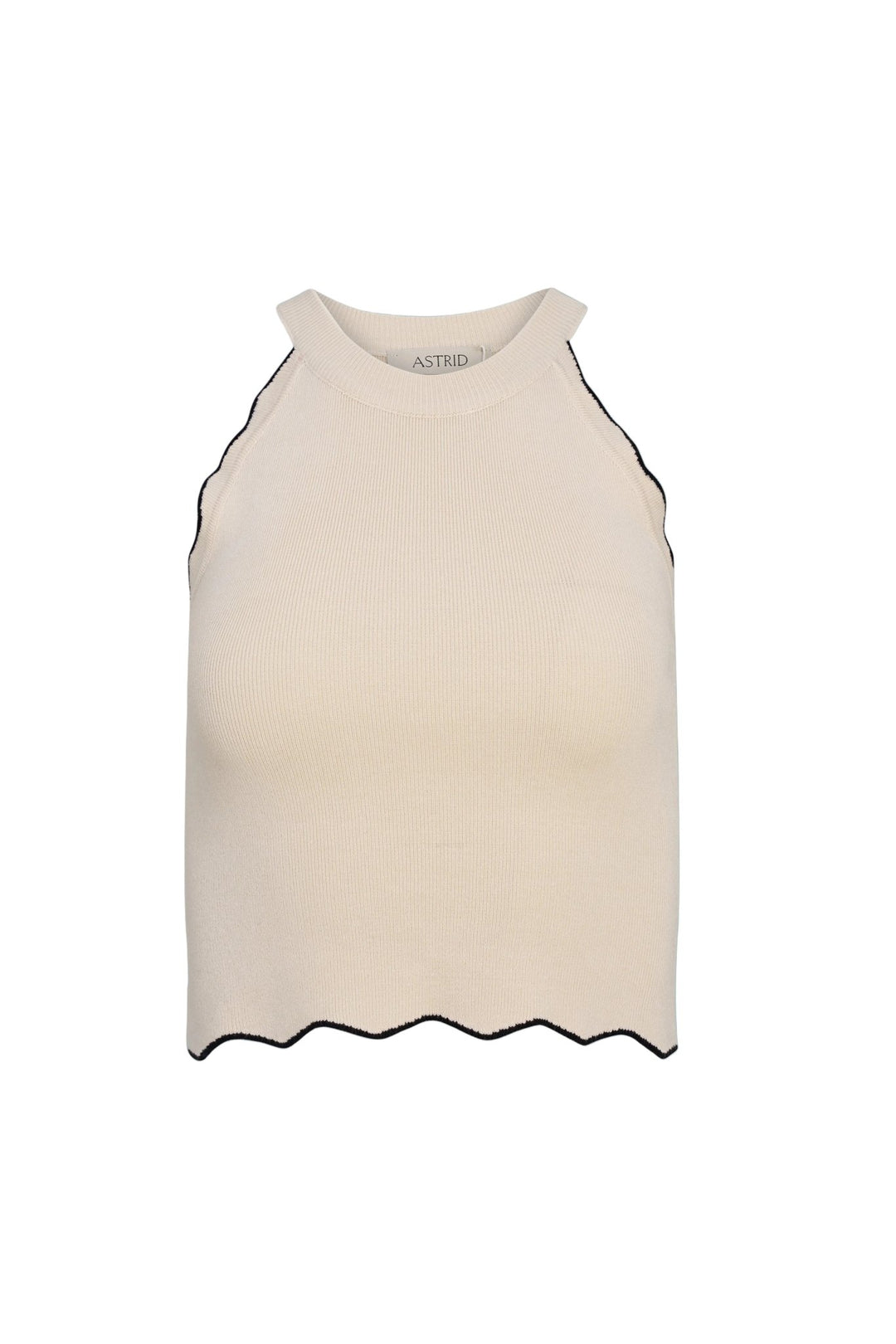 Astrid Azzura Top in Cream - clever alice