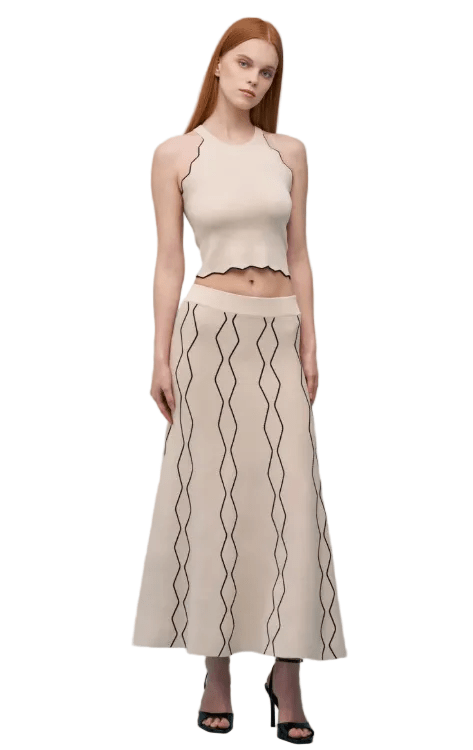 Astrid Azzura Top in Cream - clever alice