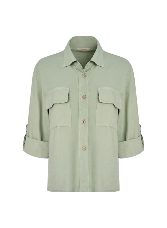 Astrid Beach Boyfriend (Khaki) - clever alice