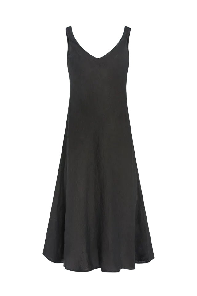 Astrid Beach Slip (Black) - clever alice