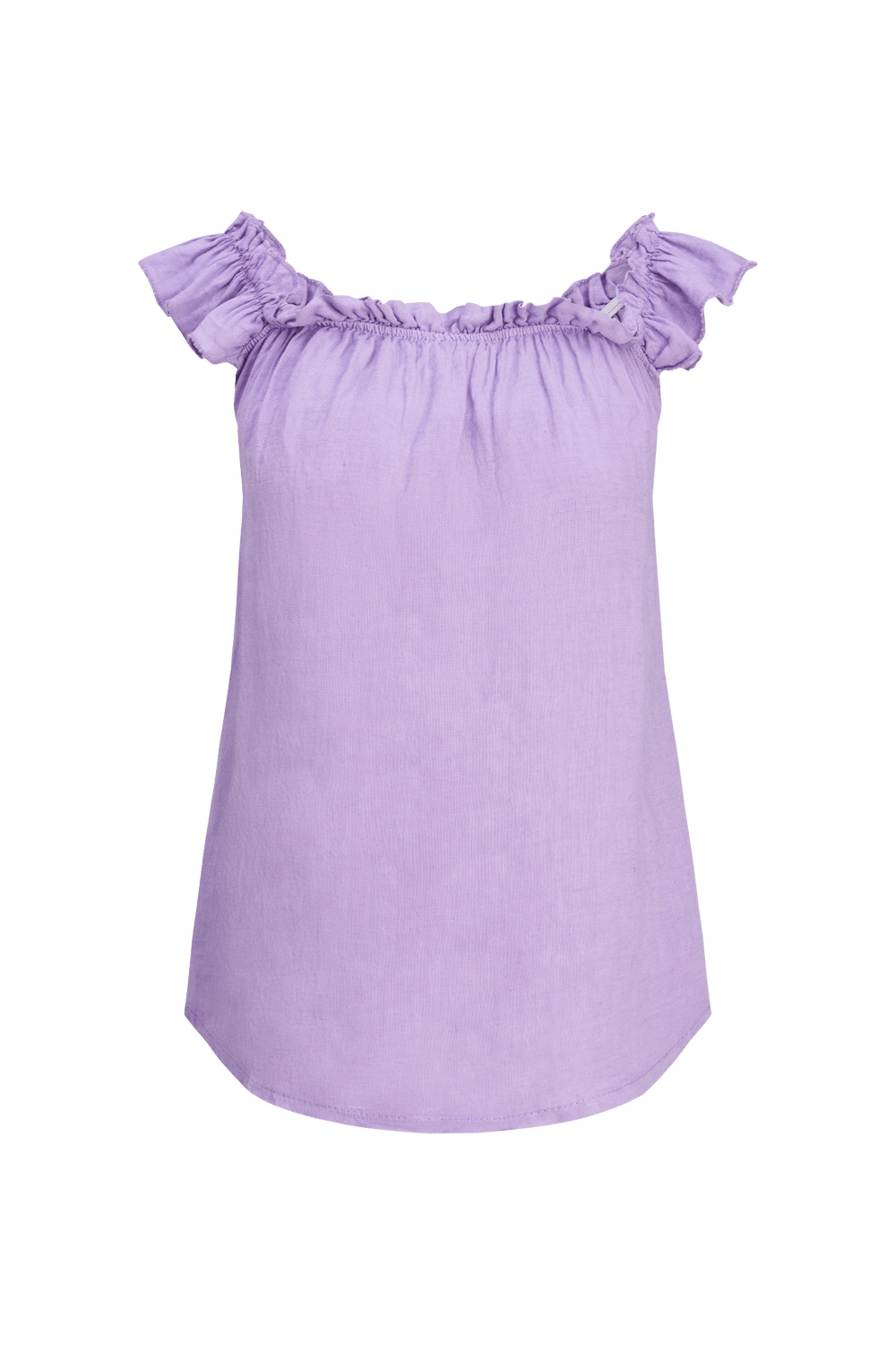 Astrid Beach Tank in Violet - clever alice