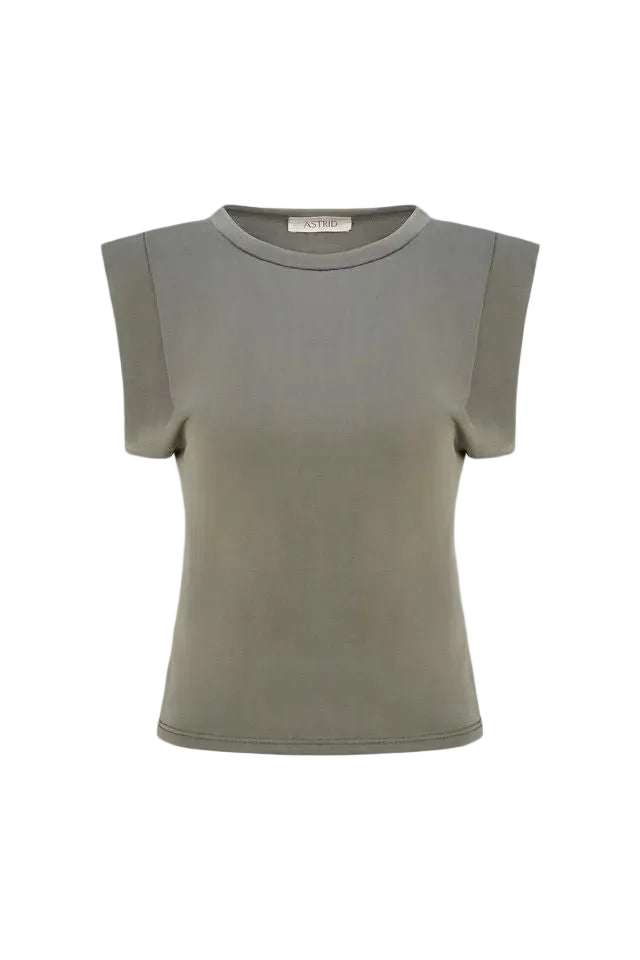 Astrid Brogan T (Khaki) - clever alice