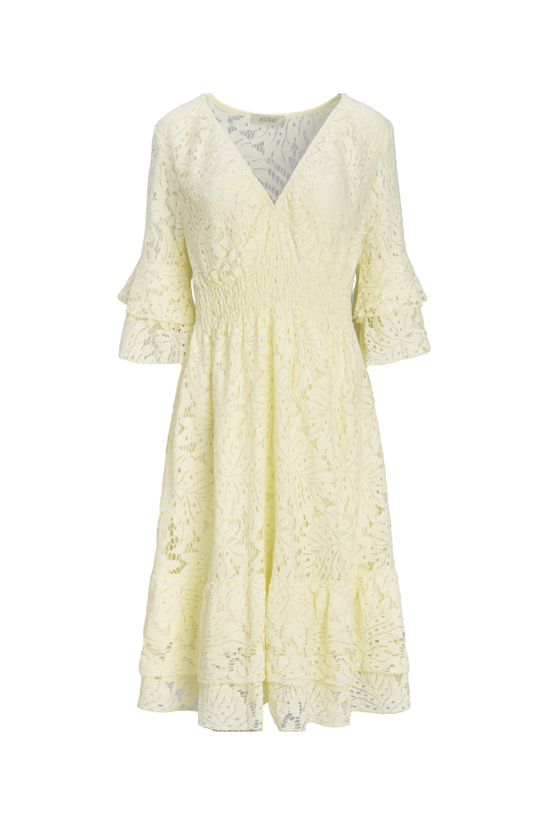 Astrid Jilly Dress in Yellow - clever alice