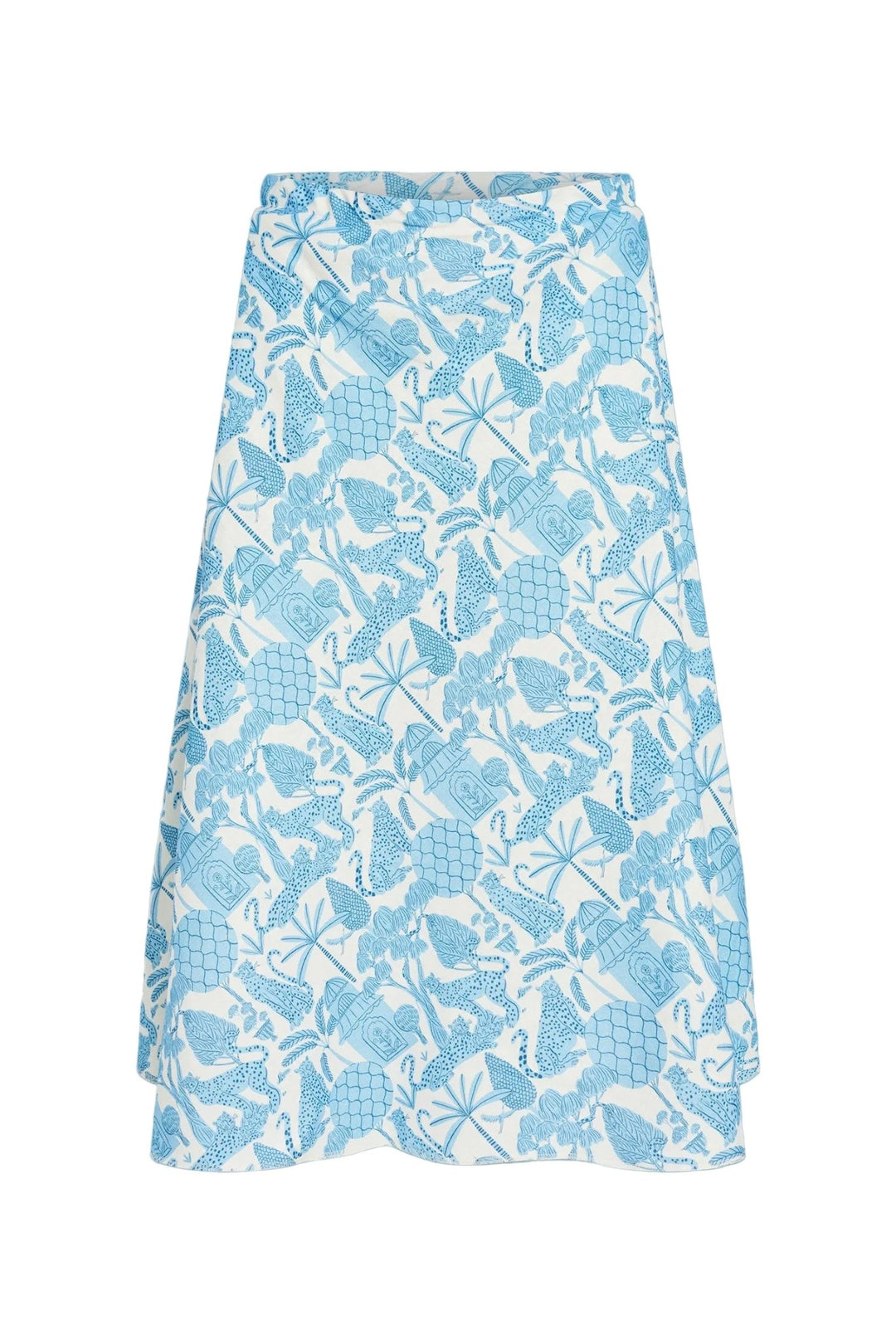 Astrid Naples A - Line Skirt - clever alice