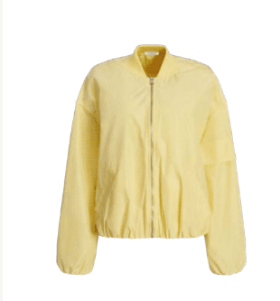 Astrid Sofia Bomber in Light Yellow - clever alice