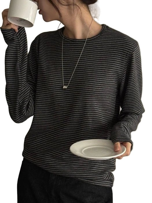 Clever Alice Angora Stripe Tee - clever alice