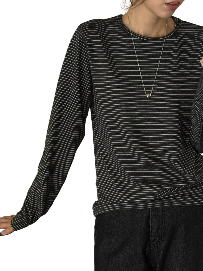 Clever Alice Angora Stripe Tee - clever alice