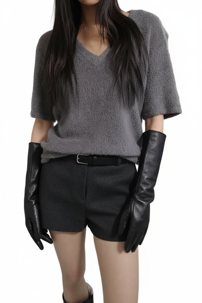 Clever Alice Boucle Short Sleeve Tee - clever alice