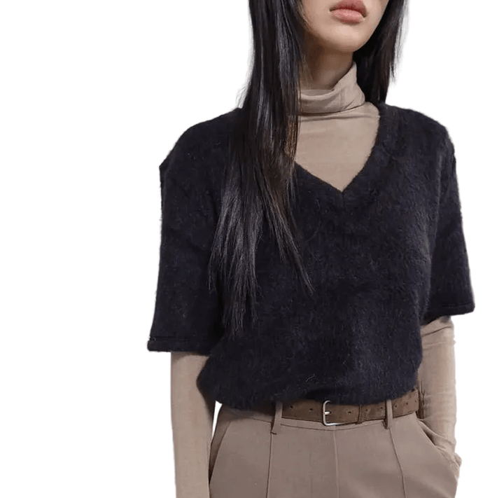 Clever Alice Boucle Short Sleeve Tee - clever alice