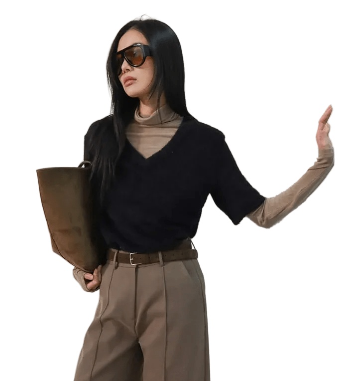 Clever Alice Boucle Short Sleeve Tee - clever alice