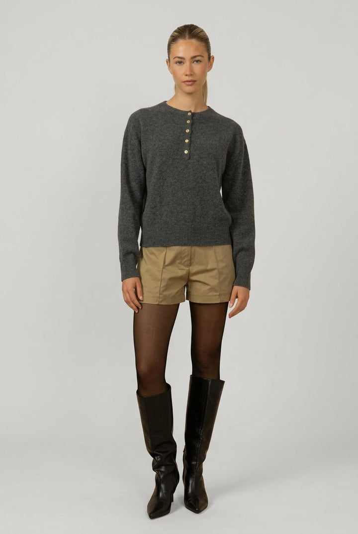 Clever Alice Button Pullover - clever alice