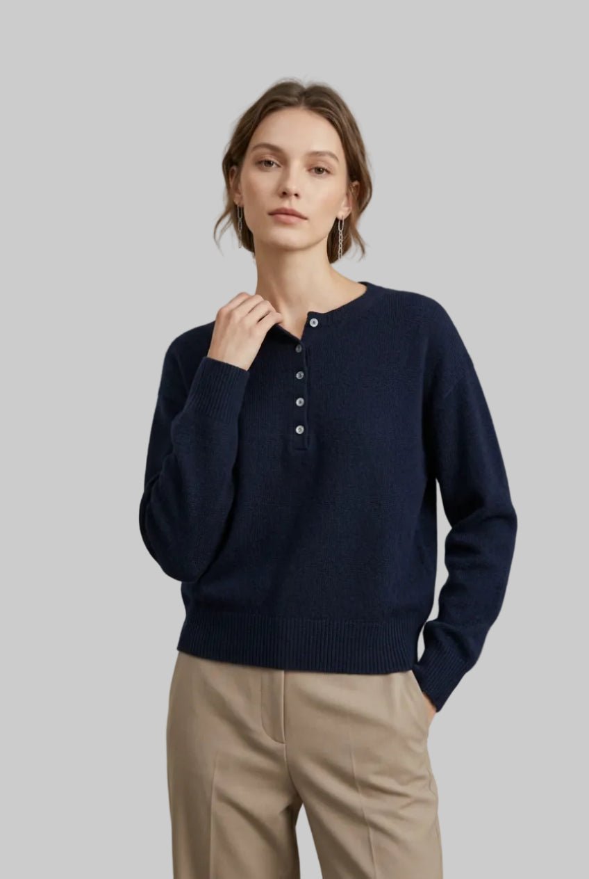 Clever Alice Button Pullover - clever alice