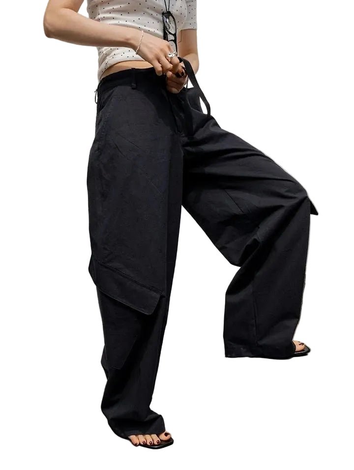 Clever Alice Cationic Balloon Curved Cargo Pants - clever alice