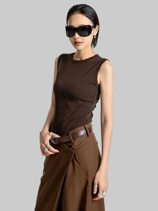 Clever Alice Classic Slim Sleeveless Tank - clever alice