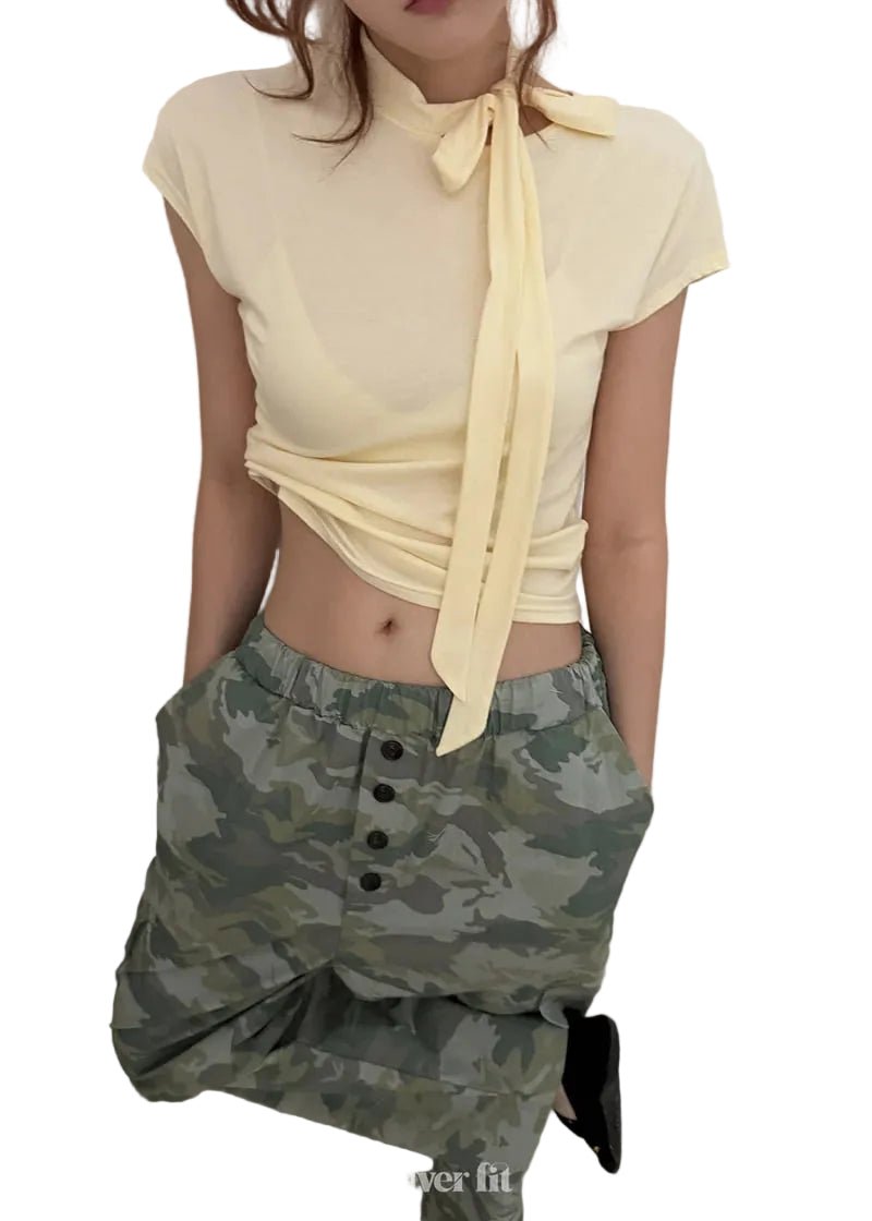 Clever Alice Como Tie Sleeveless Top - clever alice