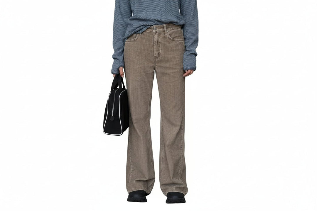 Clever Alice Corduroy Bijou Bootcut Pants - clever alice