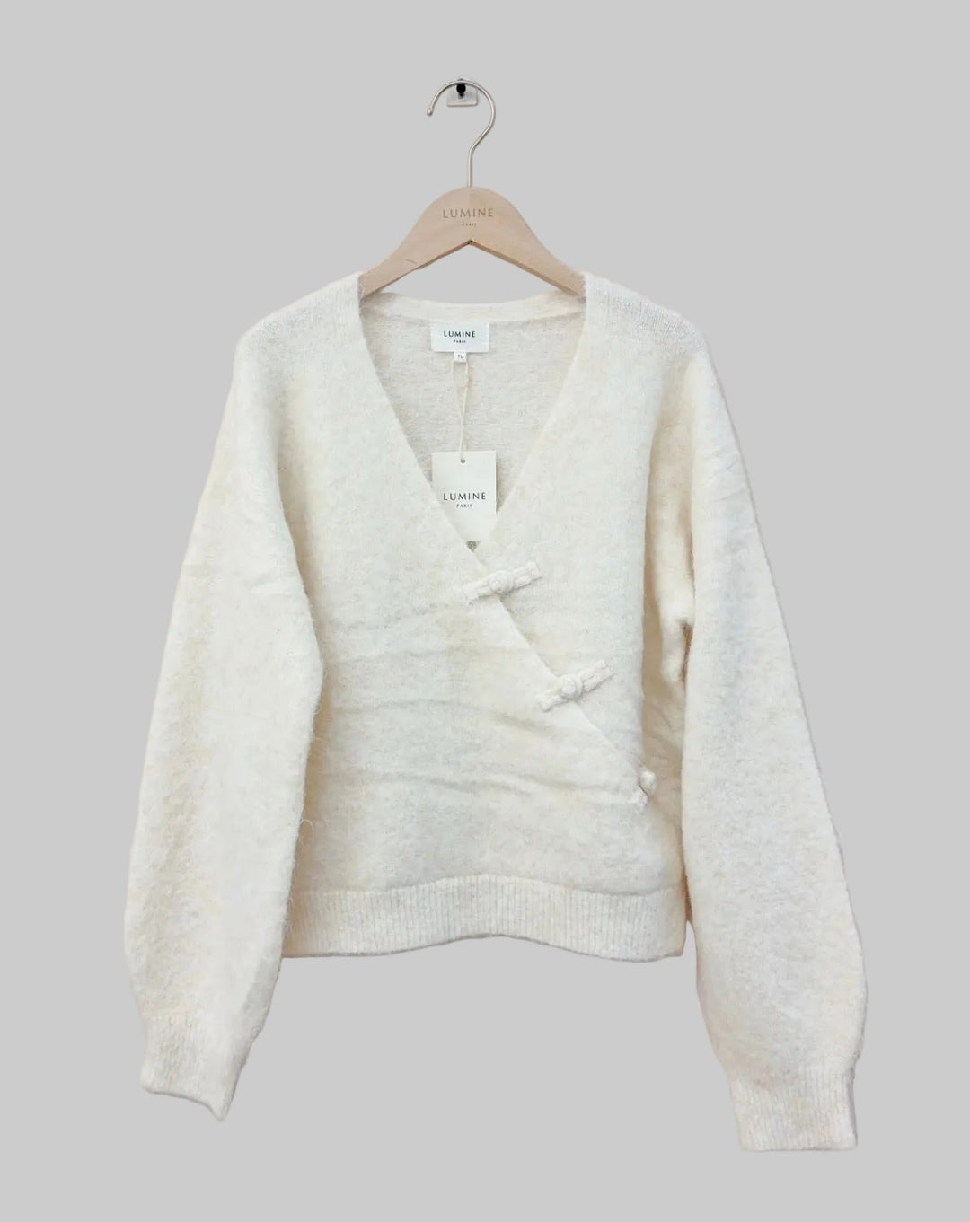 Clever Alice Cross Over Sweater - clever alice