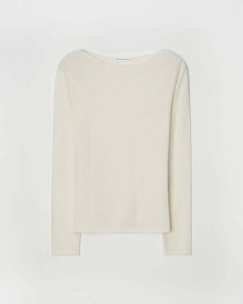 Clever Alice Dekki Boatneck Knit Top - clever alice