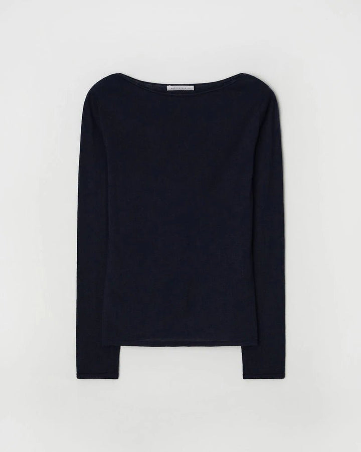 Clever Alice Dekki Boatneck Knit Top - clever alice
