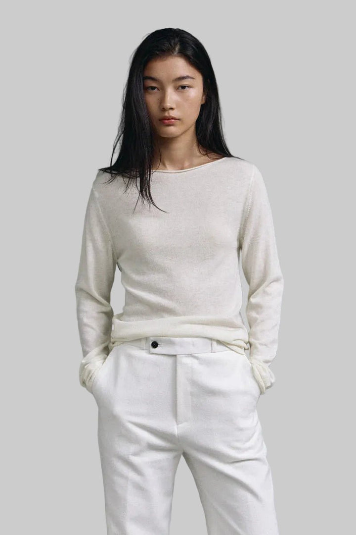 Clever Alice Dekki Boatneck Knit Top - clever alice