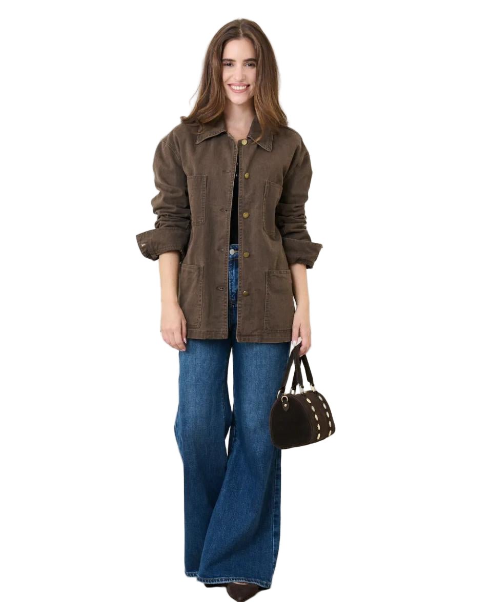 Clever Alice Denim Jacket in Multiple Colors - clever alice