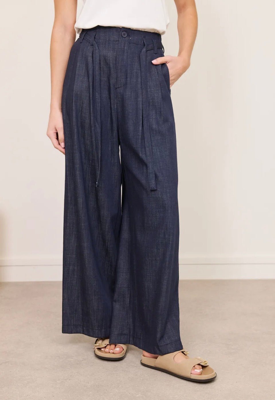 Clever Alice Denim Trouser - clever alice