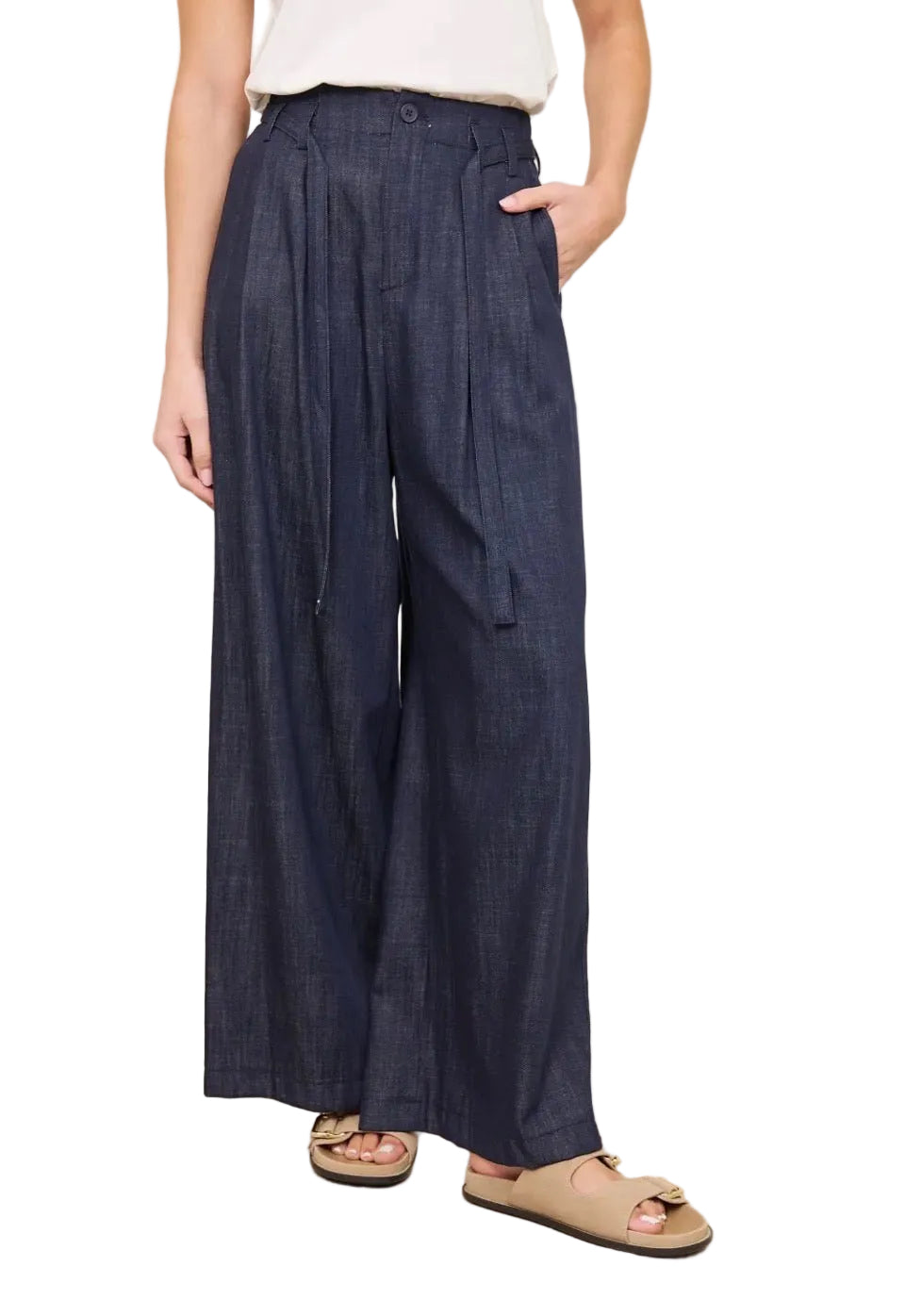 Clever Alice Denim Trouser - clever alice