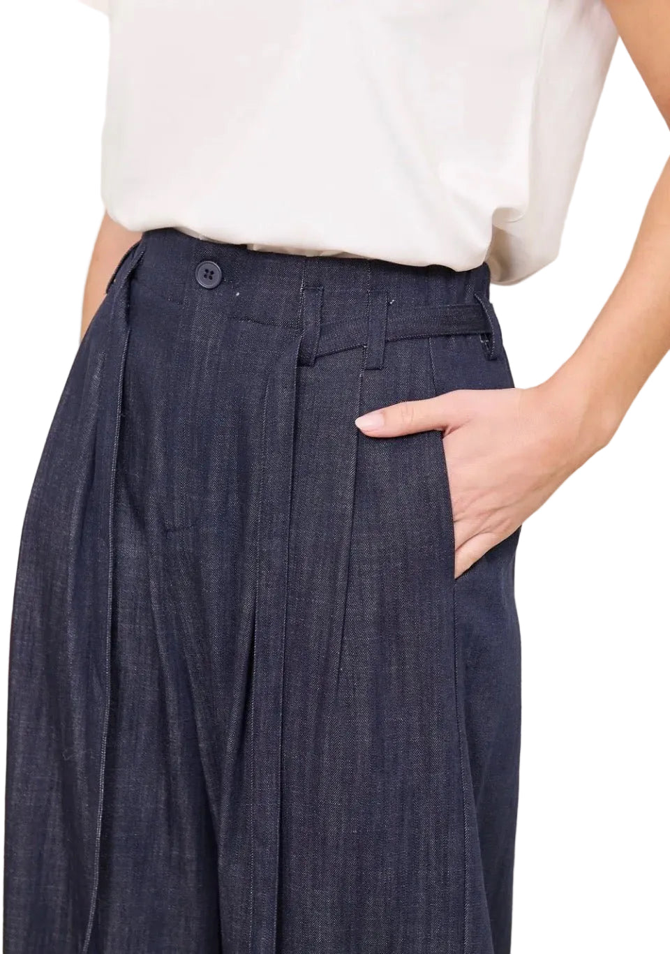 Clever Alice Denim Trouser - clever alice