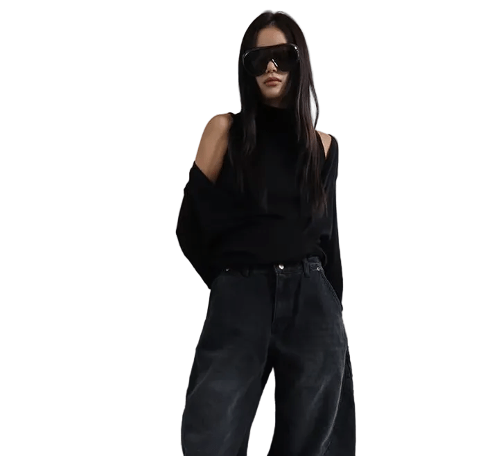 Clever Alice Double Layer Turtleneck Tee - clever alice