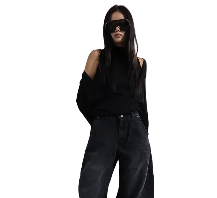 Clever Alice Double Layer Turtleneck Tee - clever alice