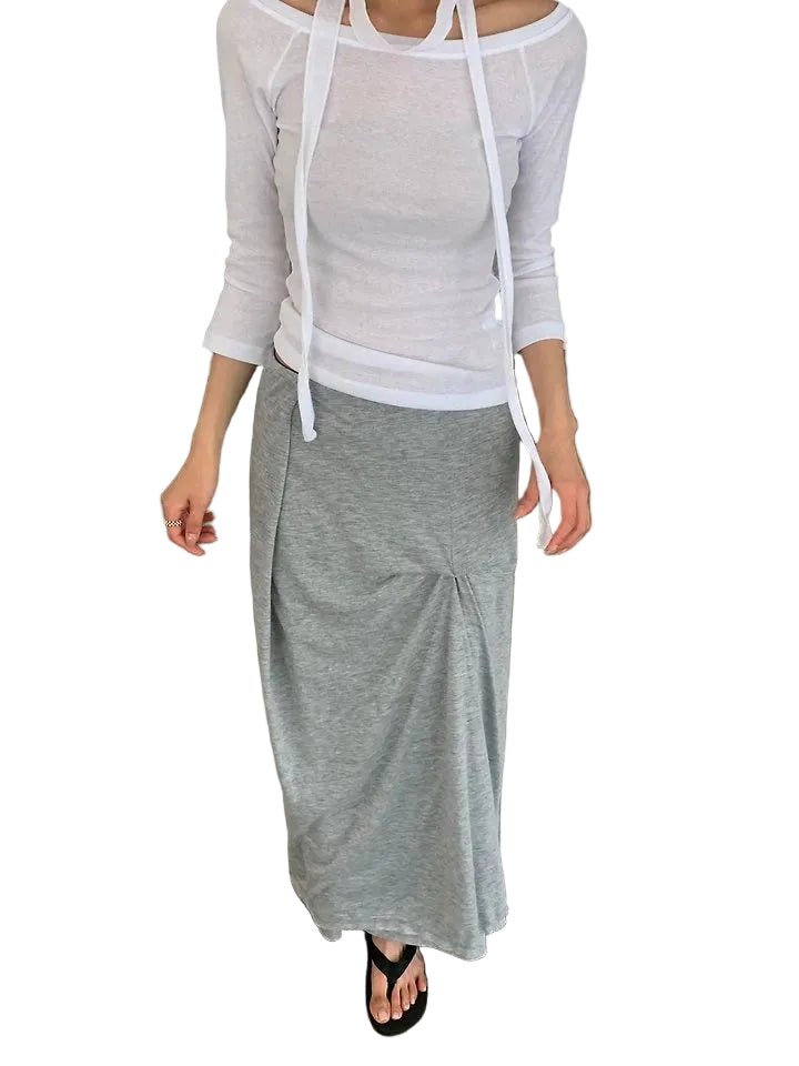 Clever Alice Draped Double Skirt - clever alice