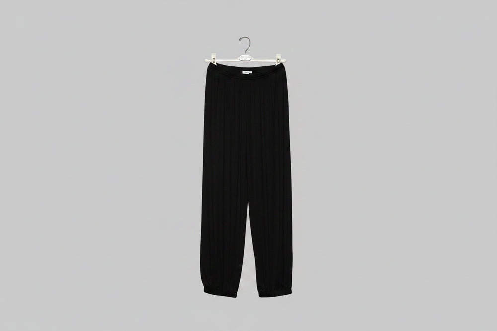 Clever Alice Drapped Balloon Joggers (Black) - clever alice