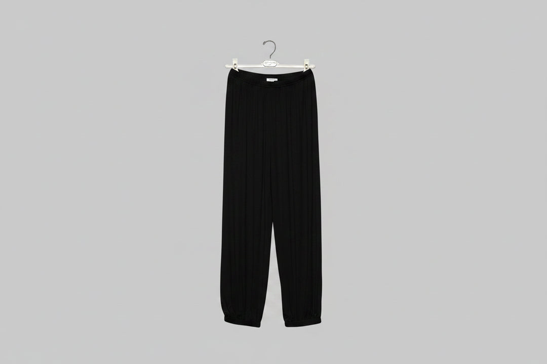 Clever Alice Drapped Balloon Joggers (Black) - clever alice