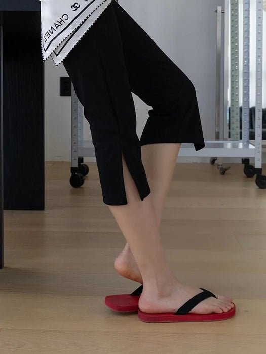 Clever Alice Elastic Waist Slim Capri Pants - clever alice