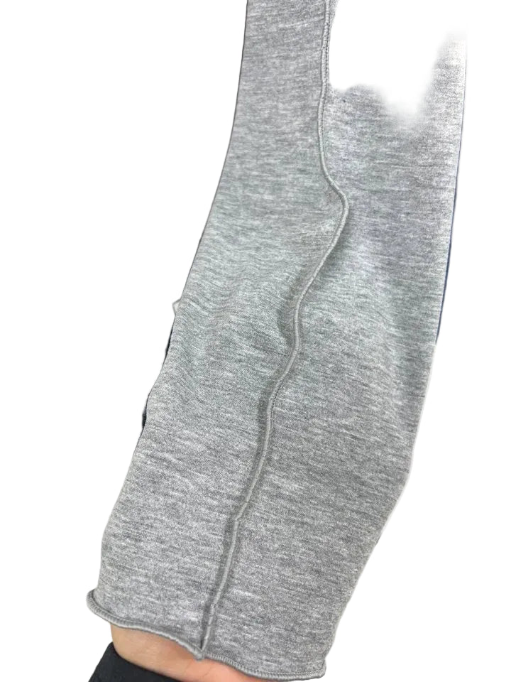 Clever Alice Fleece Wave Half Turtleneck Tee - clever alice