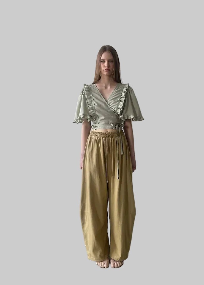 Clever Alice Frill Blouse - clever alice