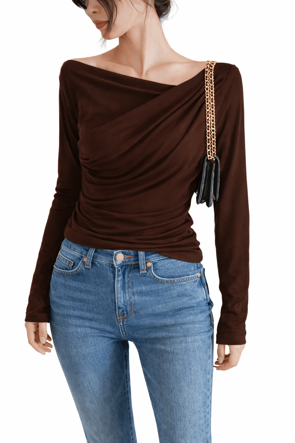 Clever Alice Glory Drape Tee - clever alice