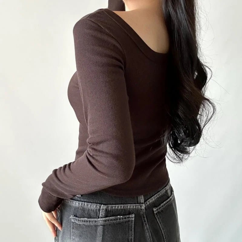 Clever Alice Hug Square Long Sleeve Tee - clever alice